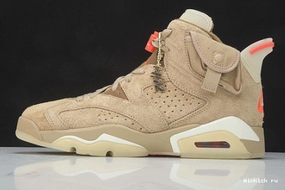 SCOTT “BRITISH X KHAKI” 6 AIR TRAVIS JORDAN 1004